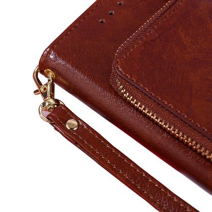 Zipper Bag Leather Phone Case, For vivo iQOO 10, For vivo iQOO 10 Pro 5G, For Nothing Phone 1, For OnePlus 10T, For Realme C30 4G/Narzo 50i Prime, For Honor X40i