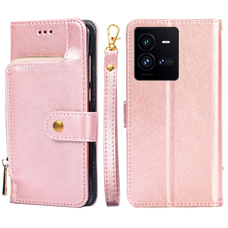 Zipper Bag Leather Phone Case, For vivo iQOO 10, For vivo iQOO 10 Pro 5G, For Nothing Phone 1, For OnePlus 10T, For Realme C30 4G/Narzo 50i Prime, For Honor X40i