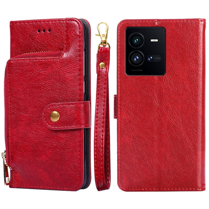 Zipper Bag Leather Phone Case, For vivo iQOO 10, For vivo iQOO 10 Pro 5G, For Nothing Phone 1, For OnePlus 10T, For Realme C30 4G/Narzo 50i Prime, For Honor X40i