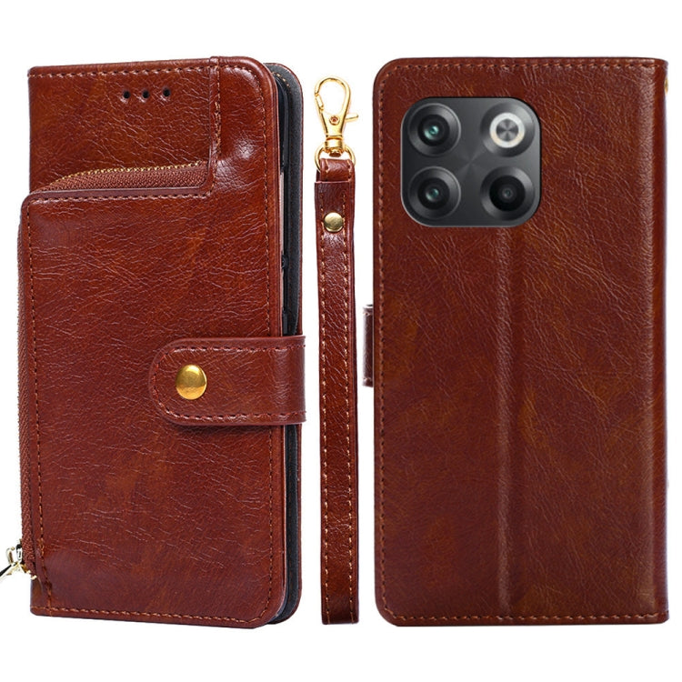 Zipper Bag Leather Phone Case, For vivo iQOO 10, For vivo iQOO 10 Pro 5G, For Nothing Phone 1, For OnePlus 10T, For Realme C30 4G/Narzo 50i Prime, For Honor X40i