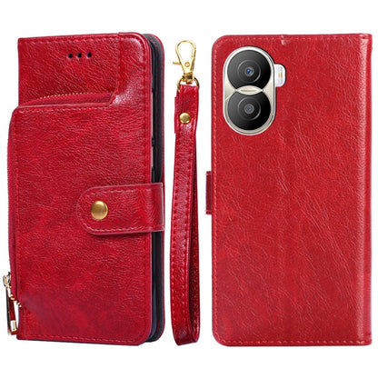 Zipper Bag Leather Phone Case, For vivo iQOO 10, For vivo iQOO 10 Pro 5G, For Nothing Phone 1, For OnePlus 10T, For Realme C30 4G/Narzo 50i Prime, For Honor X40i