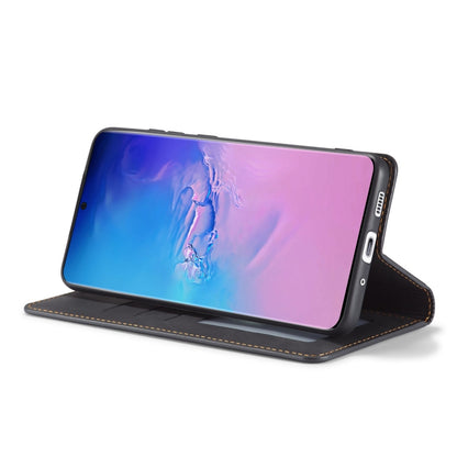 Forwenw Dream Series Oil Edge Strong Magnetism Horizontal Flip Leather Case with Holder & Card Slots & Wallet & Photo Frame, For Galaxy S20 Ultra