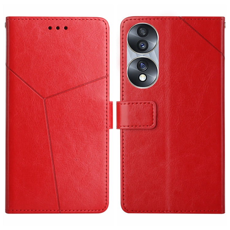HT01 Y-shaped Pattern Flip Leather Phone Case, For Realme GT Neo2, For Honor 70, For Realme GT Neo 3