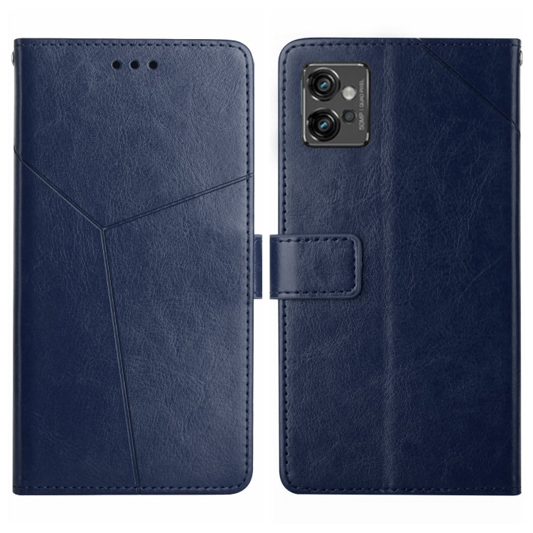 HT01 Y-shaped Pattern Flip Leather Phone Case, For Motorola Moto G32, For Nothing Phone 1, For OPPO A57 4G/A77 4G/Realme Narzo 50 5G/Realme V23, For Xiaomi Poco C40