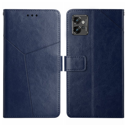 HT01 Y-shaped Pattern Flip Leather Phone Case, For Motorola Moto G32, For Nothing Phone 1, For OPPO A57 4G/A77 4G/Realme Narzo 50 5G/Realme V23, For Xiaomi Poco C40