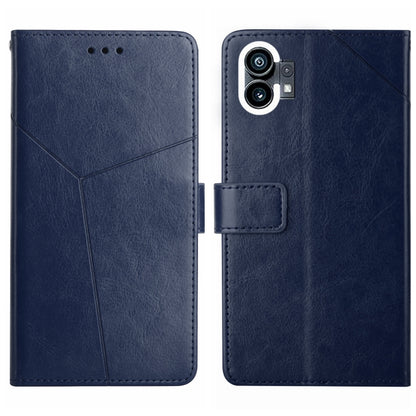 HT01 Y-shaped Pattern Flip Leather Phone Case, For Motorola Moto G32, For Nothing Phone 1, For OPPO A57 4G/A77 4G/Realme Narzo 50 5G/Realme V23, For Xiaomi Poco C40