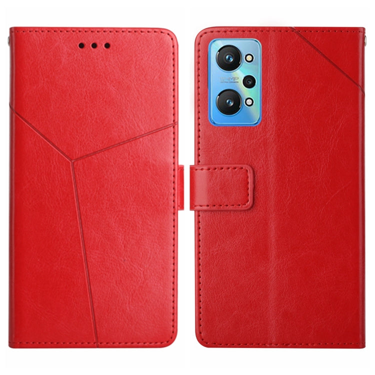 HT01 Y-shaped Pattern Flip Leather Phone Case, For Realme GT Neo2, For Honor 70, For Realme GT Neo 3