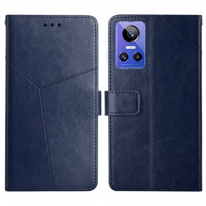 HT01 Y-shaped Pattern Flip Leather Phone Case, For Realme GT Neo2, For Honor 70, For Realme GT Neo 3
