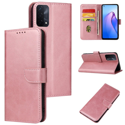 Calf Texture Buckle Flip Leather Phone Case, For OPPO A15, For OPPO A55 5G, For OPPO A92s, For OPPO A93 5G, For OPPO F11 Pro, For OPPO Reno5, For OPPO Reno6 4G, For Realme C15