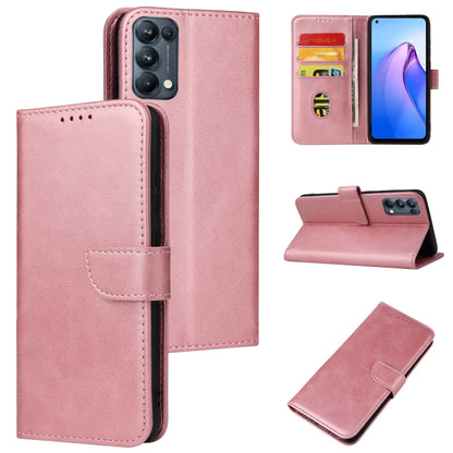 Calf Texture Buckle Flip Leather Phone Case, For OPPO A15, For OPPO A55 5G, For OPPO A92s, For OPPO A93 5G, For OPPO F11 Pro, For OPPO Reno5, For OPPO Reno6 4G, For Realme C15
