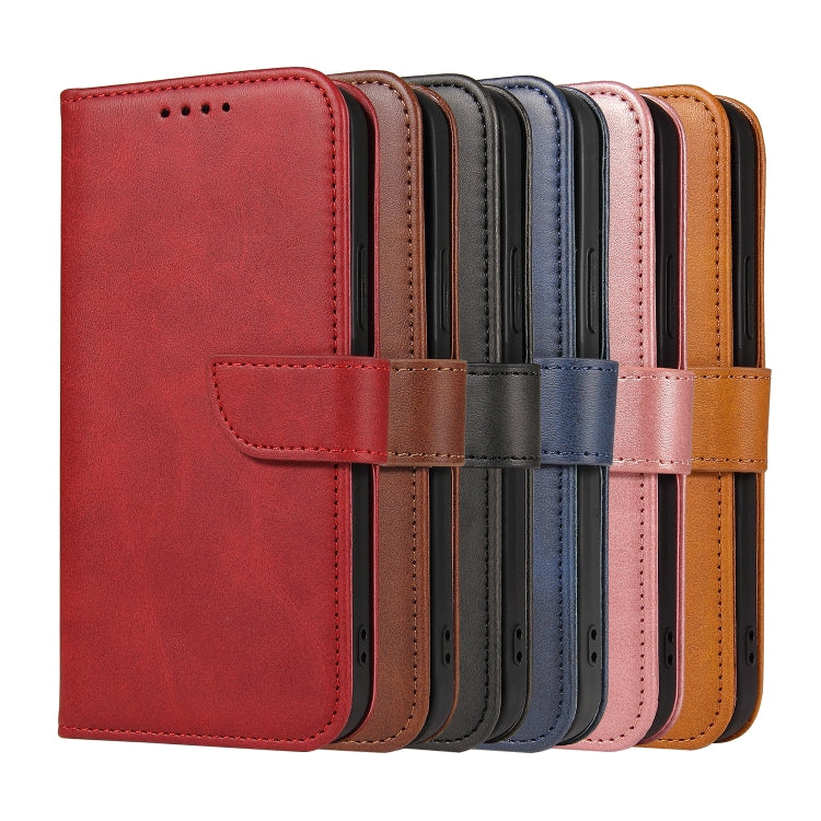 Calf Texture Buckle Flip Leather Phone Case, For Huawei P50, For Honor V40 5G