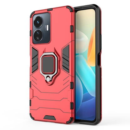 PC + TPU Shockproof Protective Phone Case with Magnetic Ring Holder, For OPPO A97 5G, For vivo Y77 5G Global