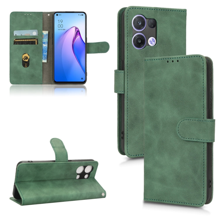 Skin Feel Magnetic Flip Leather Phone Case, For Realme Narzo 50A, For OPPO Reno8 5G, For Asus ROG Phone 6, For Samsung Galaxy M13 4G