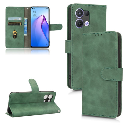 Skin Feel Magnetic Flip Leather Phone Case, For Realme Narzo 50A, For OPPO Reno8 5G, For Asus ROG Phone 6, For Samsung Galaxy M13 4G