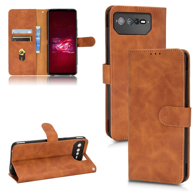 Skin Feel Magnetic Flip Leather Phone Case, For Realme Narzo 50A, For OPPO Reno8 5G, For Asus ROG Phone 6, For Samsung Galaxy M13 4G