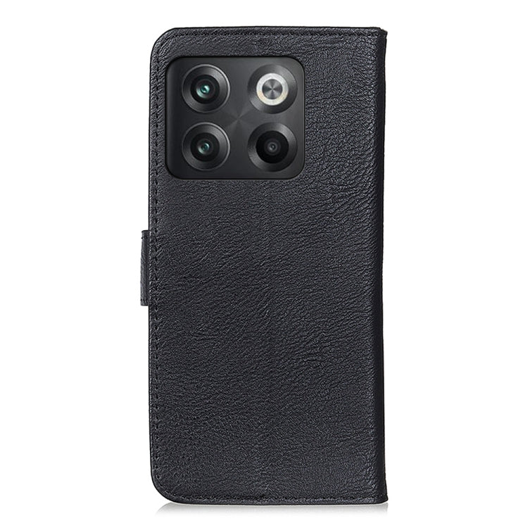 KHAZNEH Cowhide Texture Leather Phone Case, For OnePlus Ace Pro / 10T
