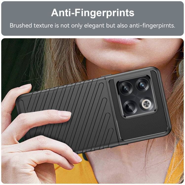 Thunderbolt Shockproof TPU Protective Soft Phone Case, For OnePlus 10T, For OnePlus Ace Pro