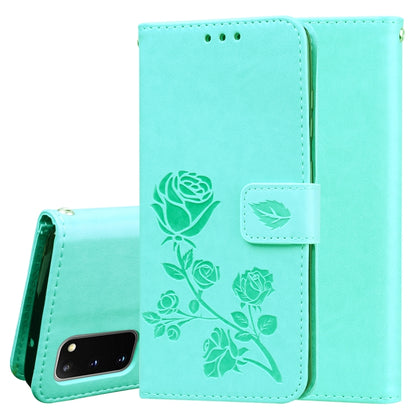 Rose Embossed Horizontal Flip PU Leather Case with Holder & Card Slots & Wallet, For Galaxy A81 / Note 10 Lite, For Galaxy A91 / S10 Lite, For Galaxy S20, For Galaxy S20 Plus