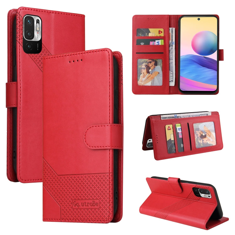 GQUTROBE Skin Feel Magnetic Leather Phone Case, For Xiaomi Redmi Note 10 5G, For Xiaomi Redmi Note 10 Pro, For Xiaomi Redmi 8, For Xiaomi Redmi 9