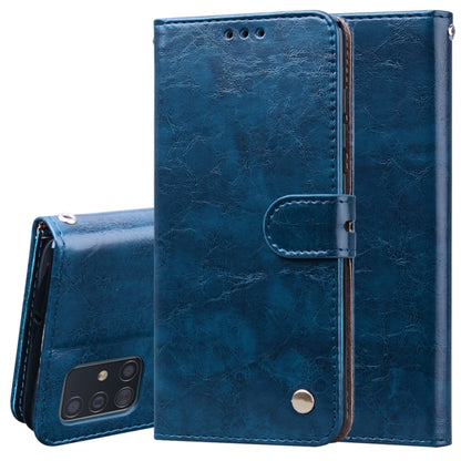 Business Style Oil Wax Texture Horizontal Flip Leather Case, with Holder & Card Slots & Wallet, For Samsung Galaxy A01, For Samsung Galaxy A51, For Samsung Galaxy A71, For Samsung Galaxy A81 / Note 10 Lite, For Samsung Galaxy A91 / S10 Lite            ...