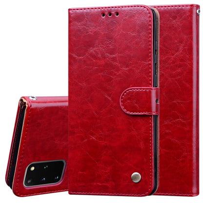 Business Style Oil Wax Texture Horizontal Flip Leather Case, with Holder & Card Slots & Wallet, For Samsung Galaxy S20 Plus, For Samsung Galaxy S20 Ultra, For Xiaomi Mi A3