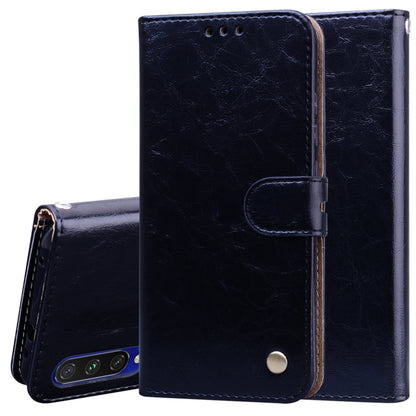 Business Style Oil Wax Texture Horizontal Flip Leather Case, with Holder & Card Slots & Wallet, For Samsung Galaxy S20 Plus, For Samsung Galaxy S20 Ultra, For Xiaomi Mi A3