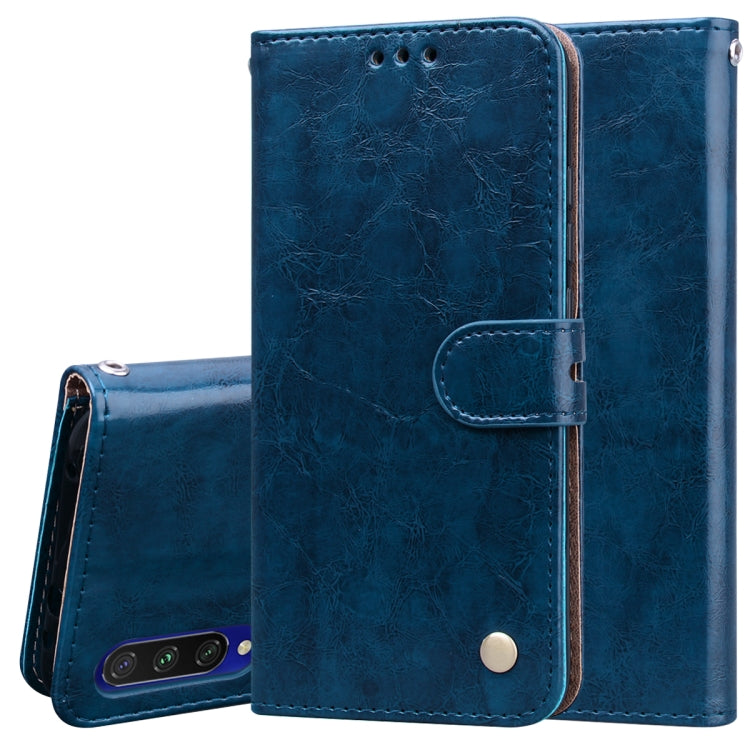 Business Style Oil Wax Texture Horizontal Flip Leather Case, with Holder & Card Slots & Wallet, For Samsung Galaxy S20 Plus, For Samsung Galaxy S20 Ultra, For Xiaomi Mi A3