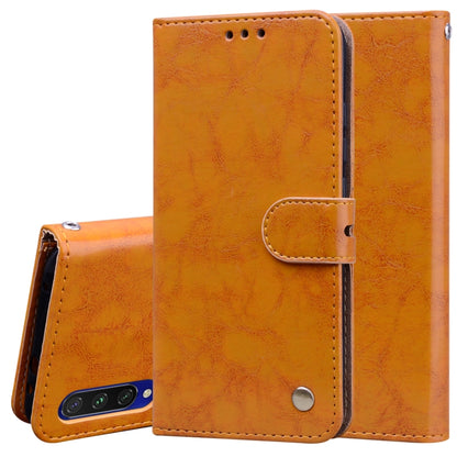 Business Style Oil Wax Texture Horizontal Flip Leather Case, with Holder & Card Slots & Wallet, For Samsung Galaxy S20 Plus, For Samsung Galaxy S20 Ultra, For Xiaomi Mi A3