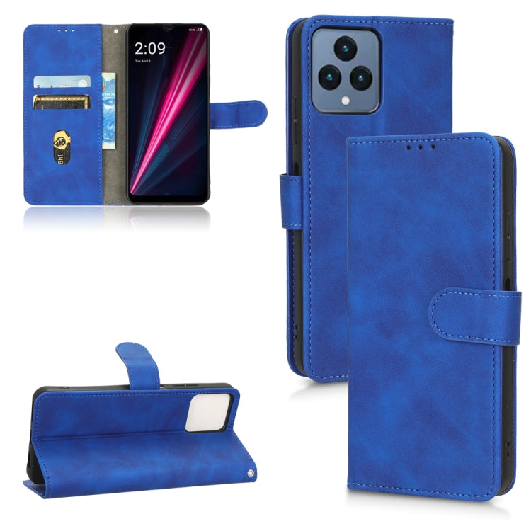 Skin Feel Magnetic Flip Leather Phone Case, For Motorola Moto G32, For T-Mobile Revvl 6 5G, For T-Mobile Revvl 6 Pro 5G, For vivo Y02s