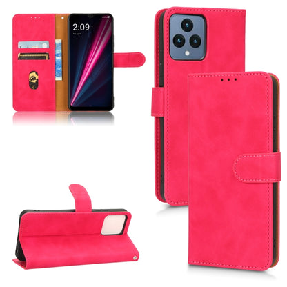 Skin Feel Magnetic Flip Leather Phone Case, For Motorola Moto G32, For T-Mobile Revvl 6 5G, For T-Mobile Revvl 6 Pro 5G, For vivo Y02s