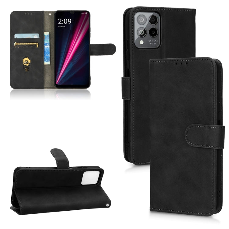 Skin Feel Magnetic Flip Leather Phone Case, For Motorola Moto G32, For T-Mobile Revvl 6 5G, For T-Mobile Revvl 6 Pro 5G, For vivo Y02s