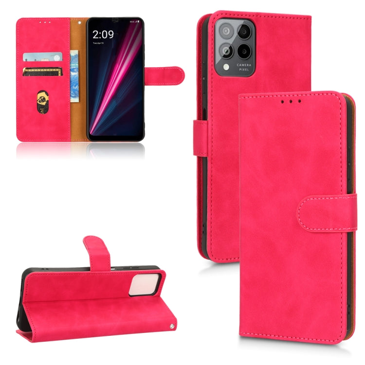 Skin Feel Magnetic Flip Leather Phone Case, For Motorola Moto G32, For T-Mobile Revvl 6 5G, For T-Mobile Revvl 6 Pro 5G, For vivo Y02s