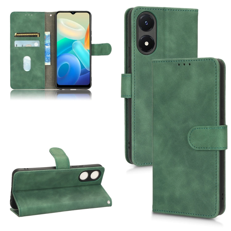 Skin Feel Magnetic Flip Leather Phone Case, For Motorola Moto G32, For T-Mobile Revvl 6 5G, For T-Mobile Revvl 6 Pro 5G, For vivo Y02s
