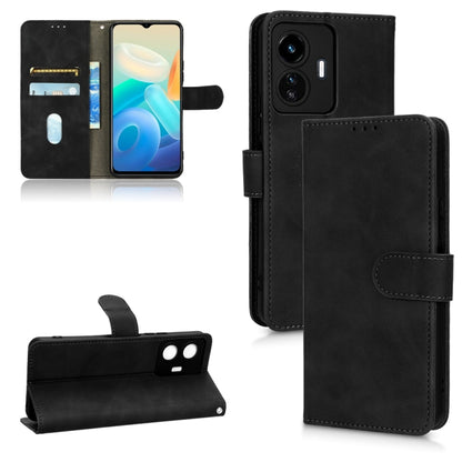 Skin Feel Magnetic Flip Leather Phone Case, For vivo Y77 Global, For OnePlus 10T 5G