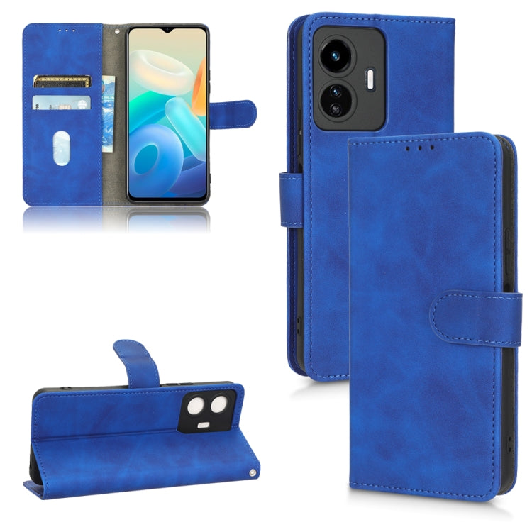 Skin Feel Magnetic Flip Leather Phone Case, For vivo Y77 Global, For OnePlus 10T 5G