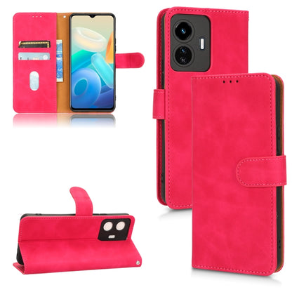 Skin Feel Magnetic Flip Leather Phone Case, For vivo Y77 Global, For OnePlus 10T 5G