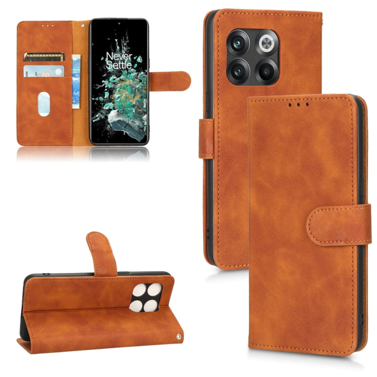 Skin Feel Magnetic Flip Leather Phone Case, For vivo Y77 Global, For OnePlus 10T 5G