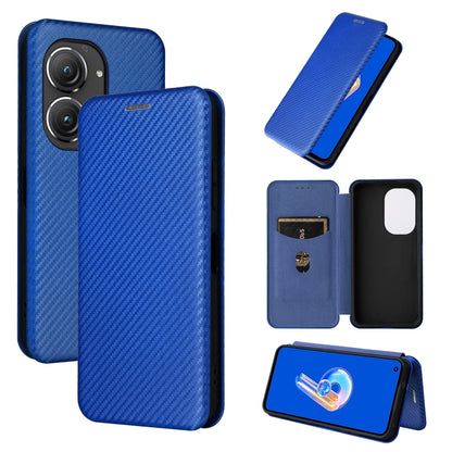 Carbon Fiber Texture Flip Leather Phone Case, For Alcatel 1B 2022, For Asus Zenfone 9, For Motorola Moto G32, For Samsung Galaxy Z Fold4