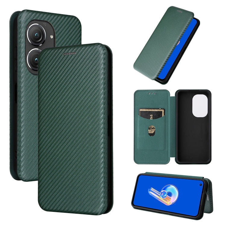 Carbon Fiber Texture Flip Leather Phone Case, For Alcatel 1B 2022, For Asus Zenfone 9, For Motorola Moto G32, For Samsung Galaxy Z Fold4