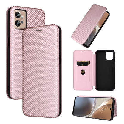 Carbon Fiber Texture Flip Leather Phone Case, For Alcatel 1B 2022, For Asus Zenfone 9, For Motorola Moto G32, For Samsung Galaxy Z Fold4