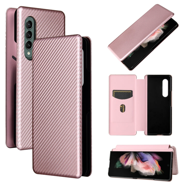 Carbon Fiber Texture Flip Leather Phone Case, For Alcatel 1B 2022, For Asus Zenfone 9, For Motorola Moto G32, For Samsung Galaxy Z Fold4