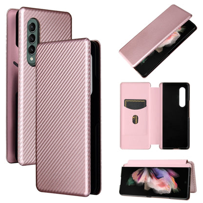 Carbon Fiber Texture Flip Leather Phone Case, For Alcatel 1B 2022, For Asus Zenfone 9, For Motorola Moto G32, For Samsung Galaxy Z Fold4