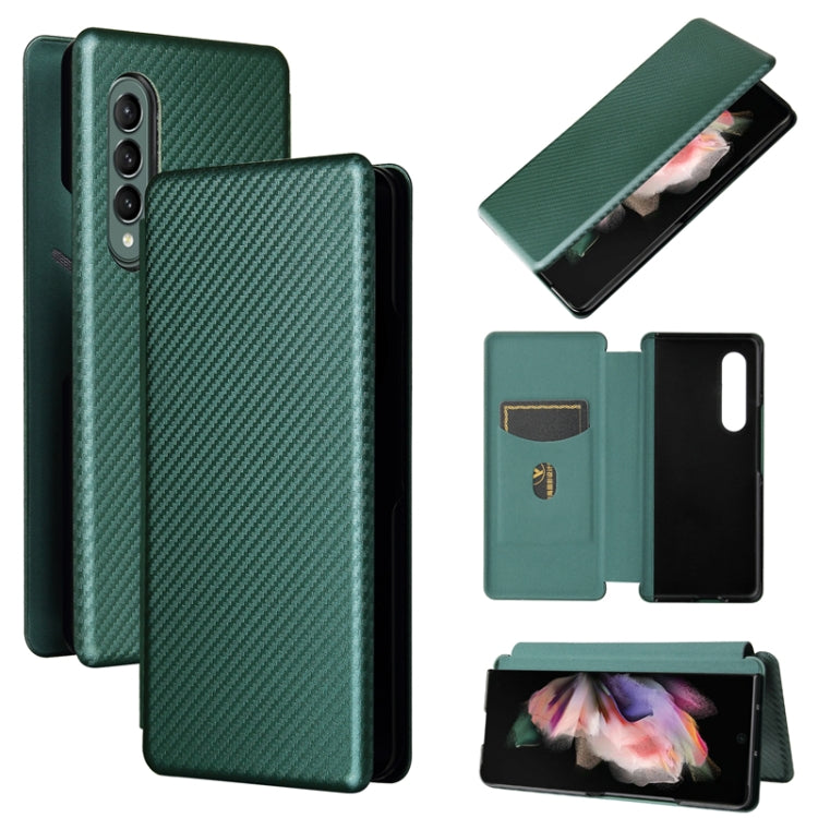 Carbon Fiber Texture Flip Leather Phone Case, For Alcatel 1B 2022, For Asus Zenfone 9, For Motorola Moto G32, For Samsung Galaxy Z Fold4