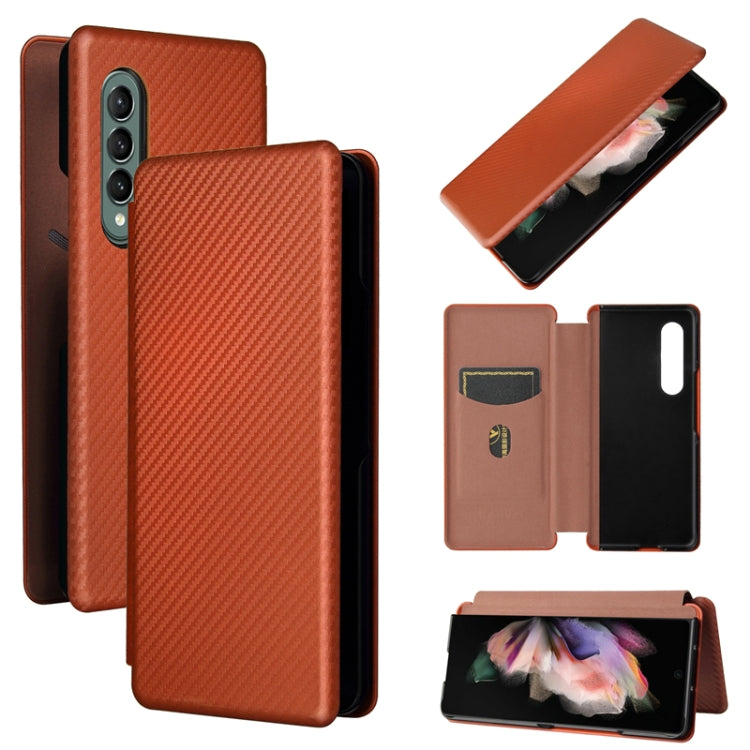 Carbon Fiber Texture Flip Leather Phone Case, For Alcatel 1B 2022, For Asus Zenfone 9, For Motorola Moto G32, For Samsung Galaxy Z Fold4