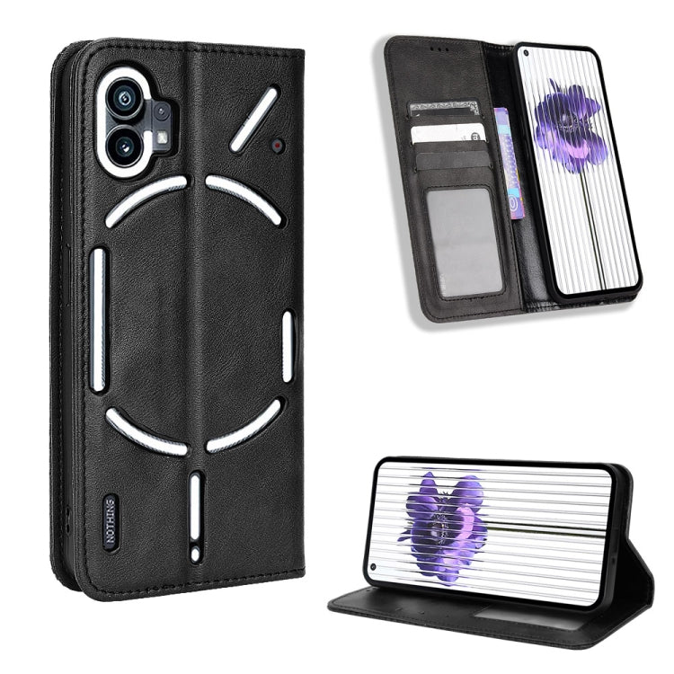 Magnetic Buckle Retro Texture Leather Phone Case, For Nothing Phone 1, For OPPO A57 5G / 4G, For OPPO A97 5G, For Realme GT2 Explorer Master, For TCL 30 XL, For vivo Y02s