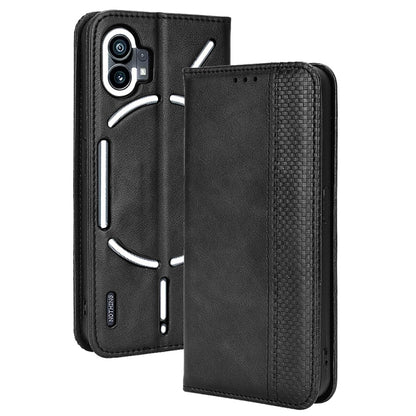 Magnetic Buckle Retro Texture Leather Phone Case, For Nothing Phone 1, For OPPO A57 5G / 4G, For OPPO A97 5G, For Realme GT2 Explorer Master, For TCL 30 XL, For vivo Y02s