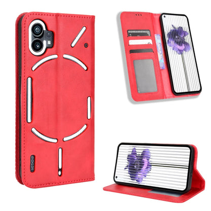 Magnetic Buckle Retro Texture Leather Phone Case, For Nothing Phone 1, For OPPO A57 5G / 4G, For OPPO A97 5G, For Realme GT2 Explorer Master, For TCL 30 XL, For vivo Y02s