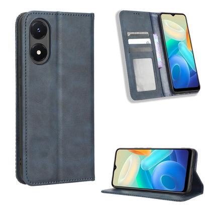 Magnetic Buckle Retro Texture Leather Phone Case, For Nothing Phone 1, For OPPO A57 5G / 4G, For OPPO A97 5G, For Realme GT2 Explorer Master, For TCL 30 XL, For vivo Y02s