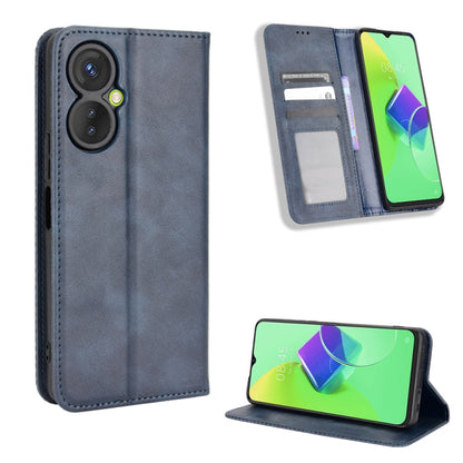 Magnetic Buckle Retro Texture Leather Phone Case, For Tecno Pova3, For Tecno Spark 9 Pro, For ASUS ROG Phone 6 / 6 Pro, For ASUS Zenfone 9, For Huawei nova Y90, For Cubot X50