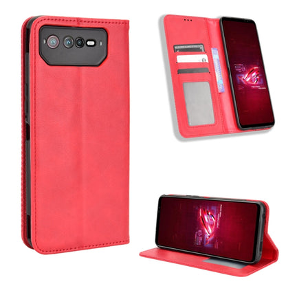 Magnetic Buckle Retro Texture Leather Phone Case, For Tecno Pova3, For Tecno Spark 9 Pro, For ASUS ROG Phone 6 / 6 Pro, For ASUS Zenfone 9, For Huawei nova Y90, For Cubot X50